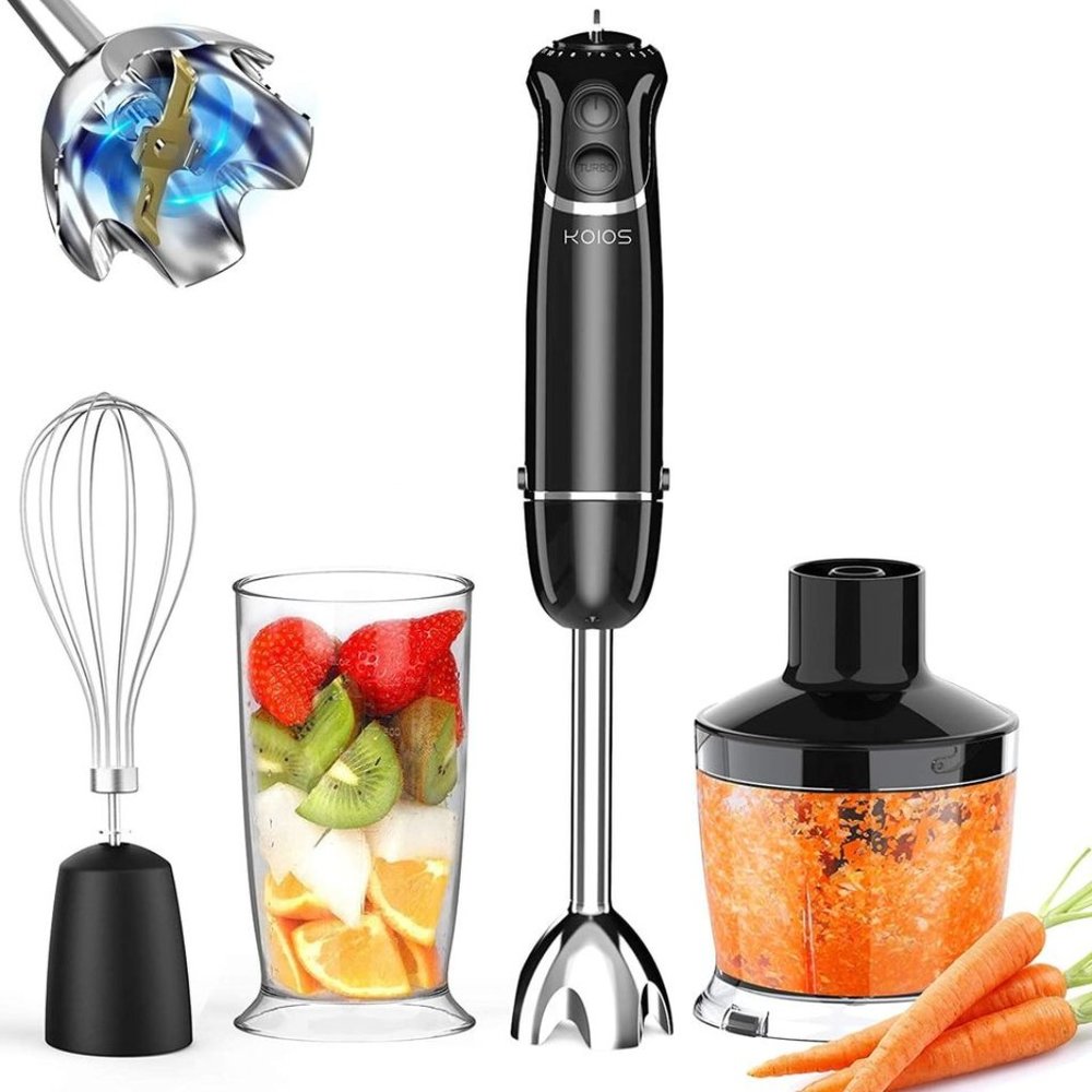 KOIOS 4-in-1 Immersion Hand Blender